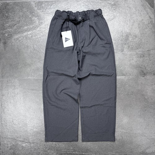 特价 and wander twill pants（Wide)男女款弹力宽松休闲裤25AW
