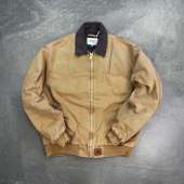 fe卡哈特厚款 现货 圣达菲加绒夹棉服夹克 Santa Carhartt WIP