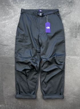 现货 TNF日本紫标 25ss Cargo Field多兜工装伞兵裤N24FC077