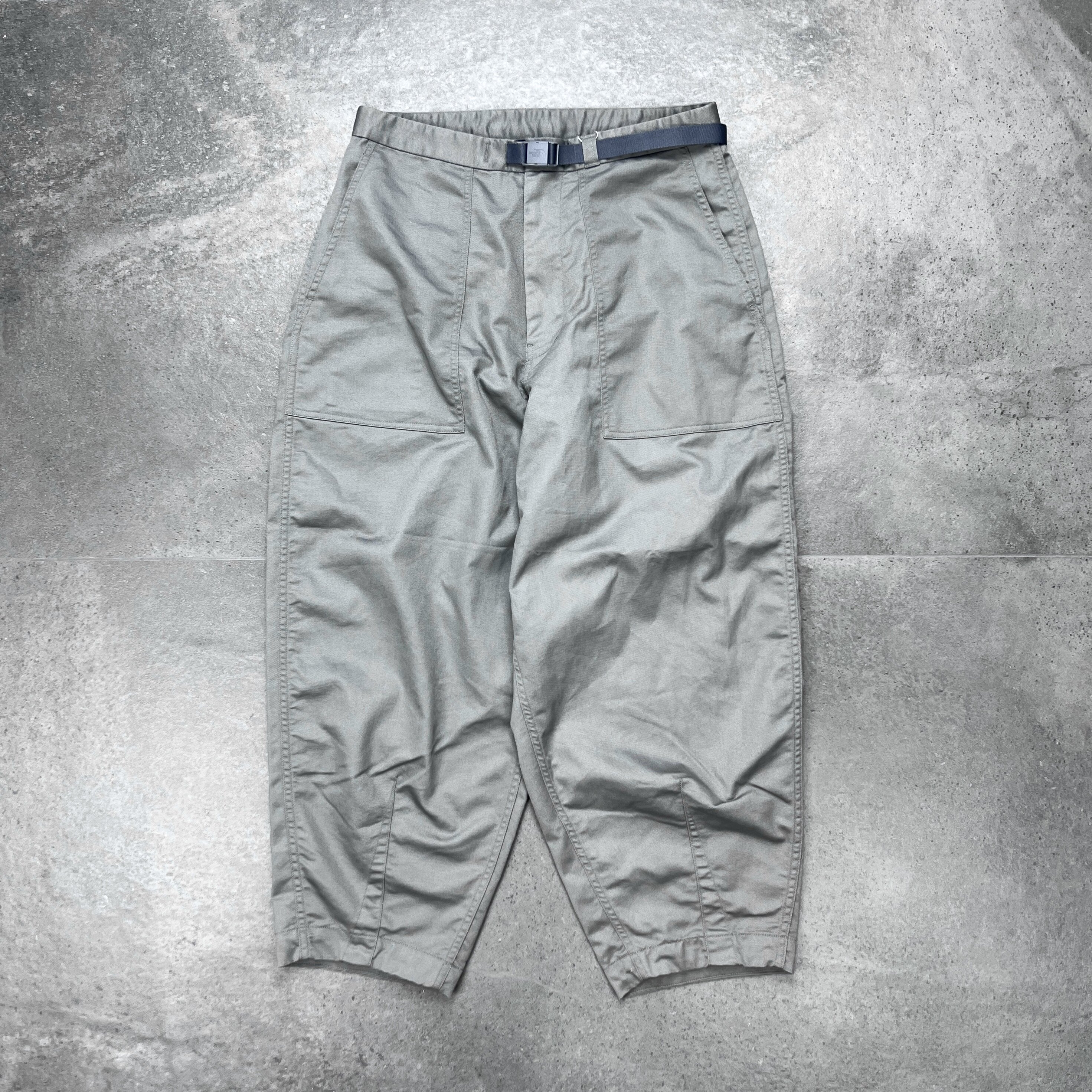 现货 紫标 COOLMAX Chino Wide Cropped 26SS工装裤N25SC137