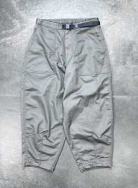现货 TNF紫标 COOLMAX Chino Wide Cropped 26SS工装裤N25SC137