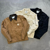 Carhartt 薄 WIP 现货 Detroit jacket卡哈特底特律 厚款 夹克外套
