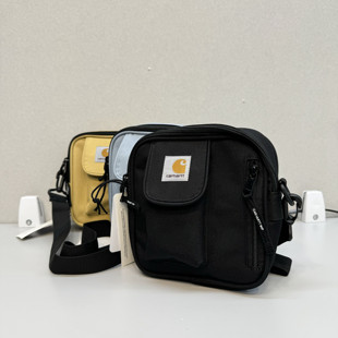 Essentials 现货 Carhartt WIP LOGO斜跨单肩包挎包 Bag卡哈特经典