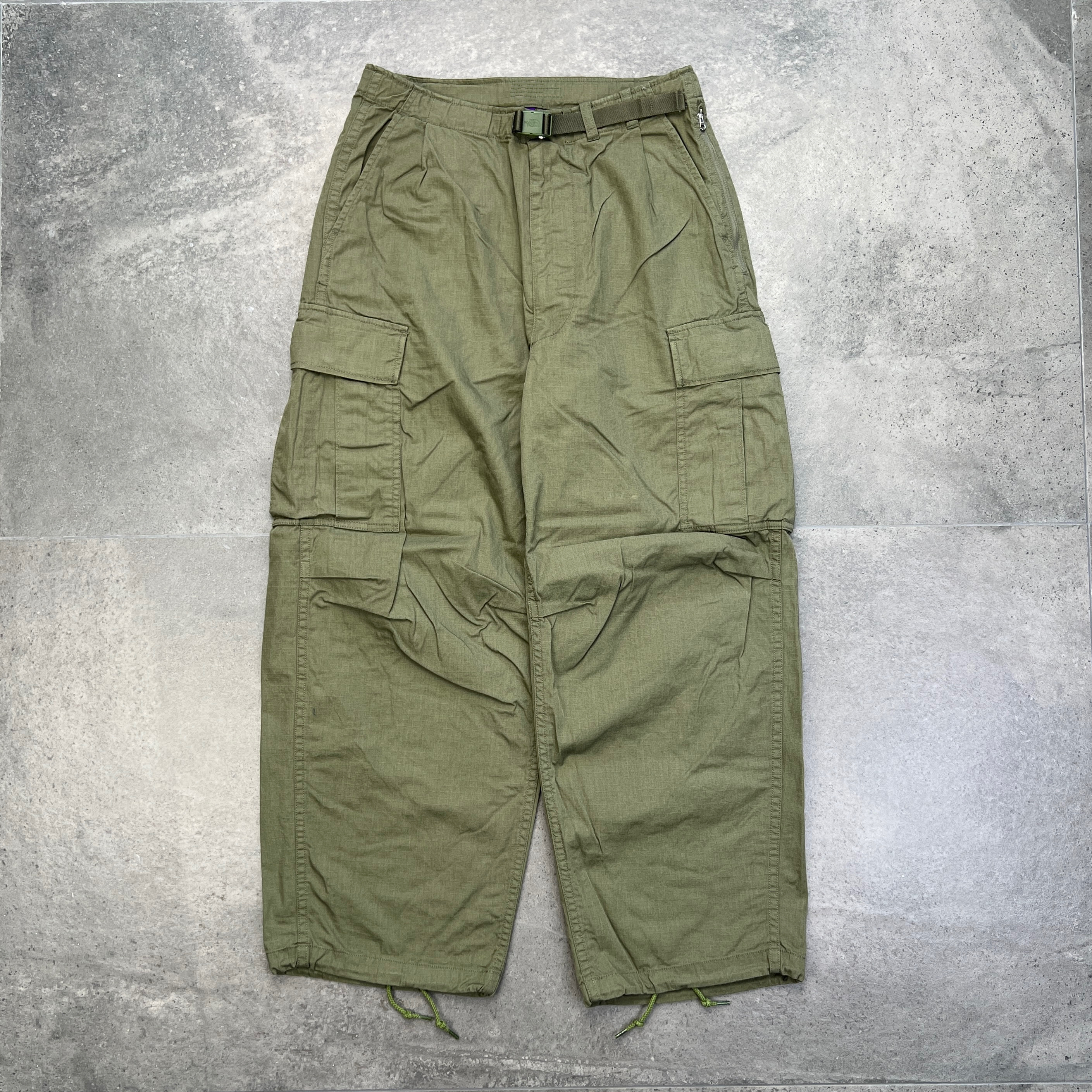 现货 日本紫标多款经典Chino Field Pants锥形休闲尼龙工装裤25AW