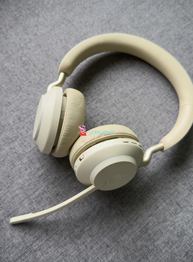 捷波朗Jabra Evolve2 65会议话务电销耳麦头戴式耳麦单耳蓝牙耳机