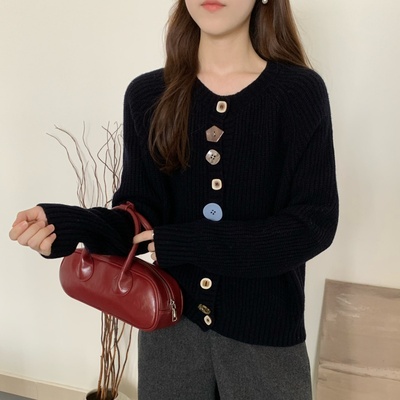 2025新款秋冬装高端纯羊毛毛衣洋气小衫针织毛衫女装