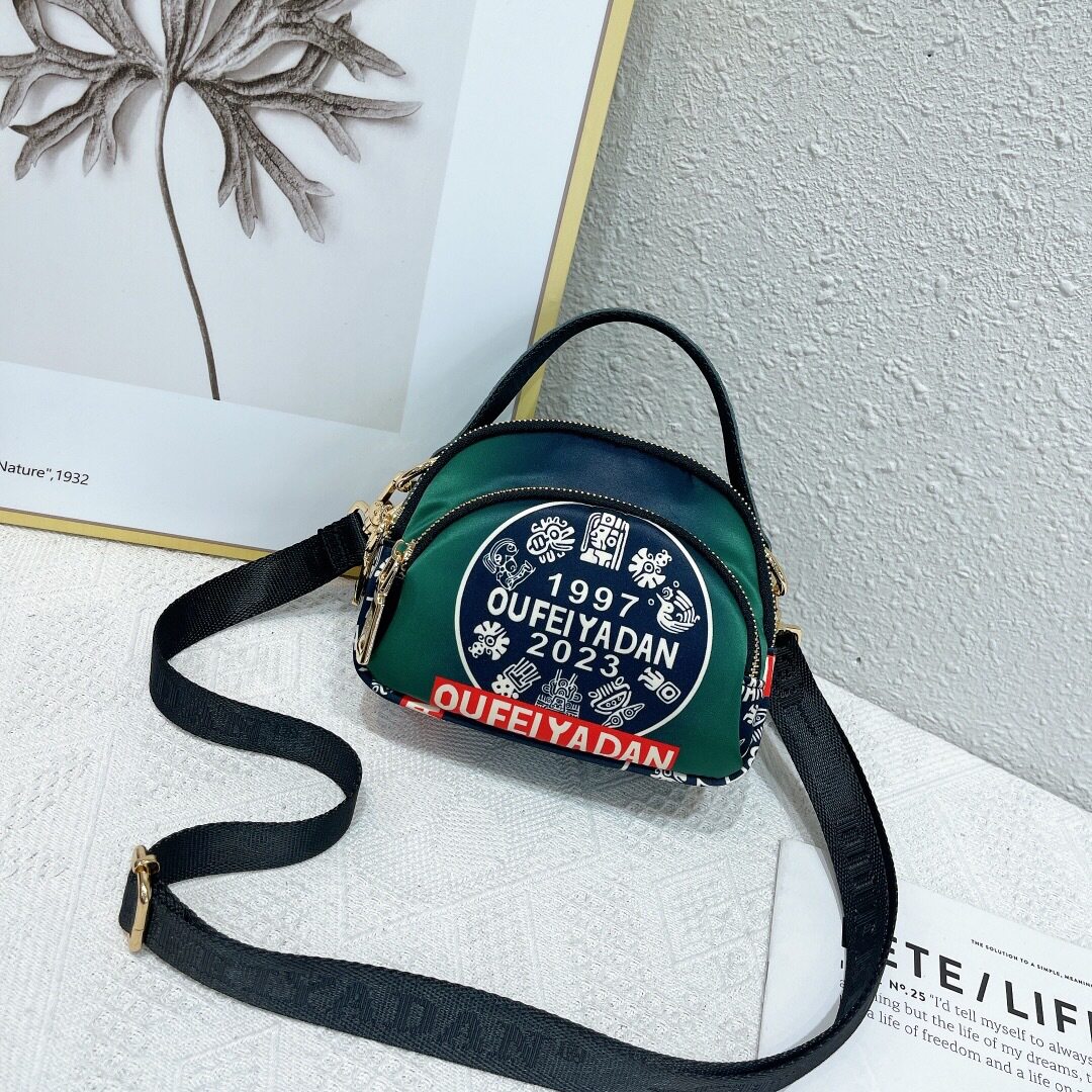 欧菲亚丹2023时尚潮流单肩斜挎包复古手提包民族风休闲布艺手机包