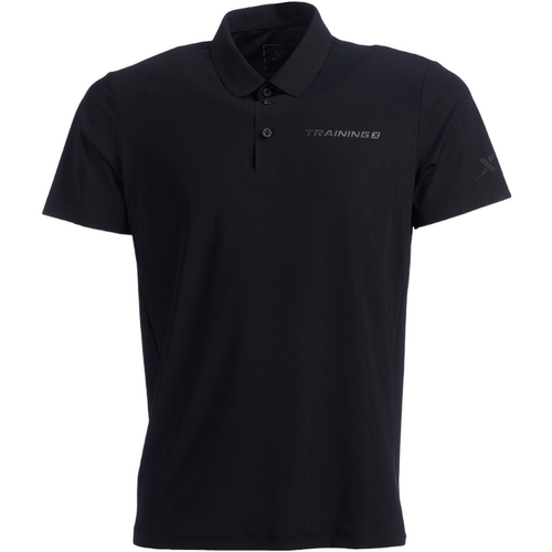 特步夏季新款休闲冰丝吸湿排汗立领短袖短袖POLO衫976229020138