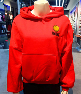 特步新款吸湿排汗品牌LOGO品特步女子赵丽颖同款卫衣982428051786