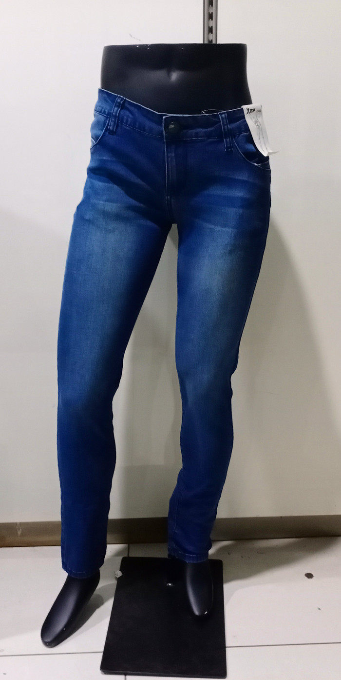 XTEP 새 청바지 폴리에스터 면 스트레치 985128740986 세탁물이 파란색이 아닙니다