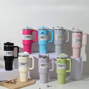 史丹利车载杯 STANLEY30OZ巨无霸吸管杯居家保温杯不锈钢吨吨杯