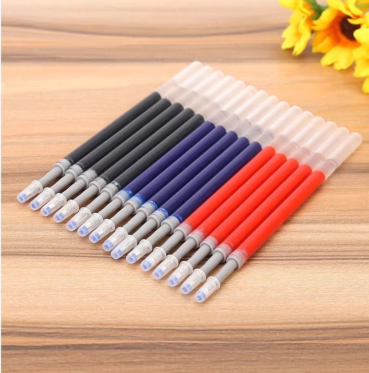 按动式笔芯黑色中性笔芯