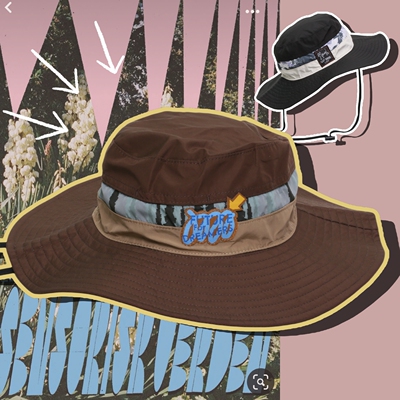 轻薄旅行登山拼色大檐徒步钓鱼