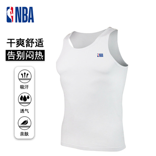 运动休闲背心打底内搭无袖 背心 男士 NBA春夏速干背心官方授权正品
