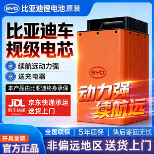 比亚迪原厂72v64V48v磷酸铁锂离子电动车电池两三轮车专用5年质保