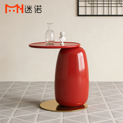 迷诺企鹅轻奢奶油风圆边几