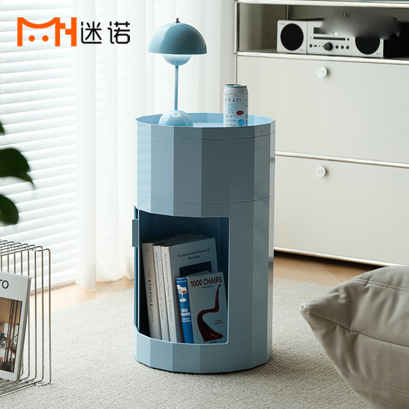 ins风创意床头柜Facet Cabinet边柜中古可移动小边几简约收纳柜