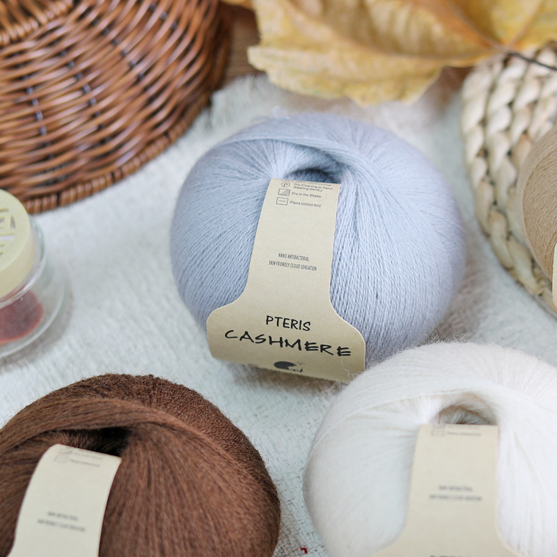 26支2股精纺羊绒线细线手工编织疗愈毛线DIY针织羊绒毛线团