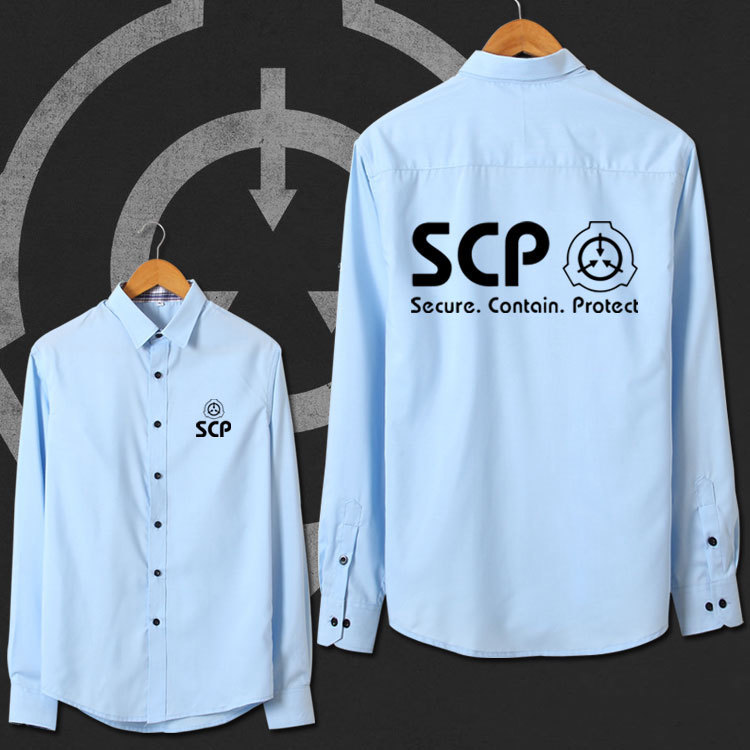 SCP基金会衬衫学生衣服