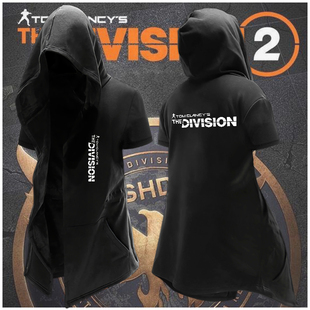 全境封锁2游戏steam周边拉链风衣 周边 csgo特工3D PS4游戏男衣服