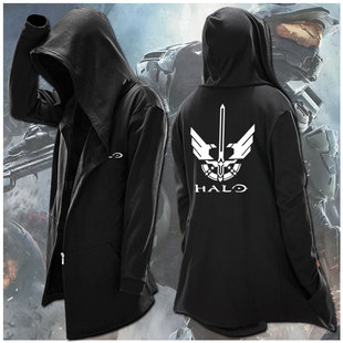 光环5守护者士官长风衣 steam光晕游戏周边外套暗黑系美剧卫衣服