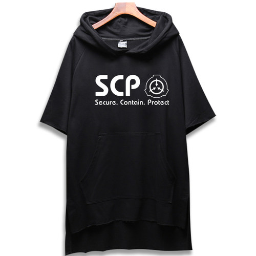 SCP卫衣情侣夏季男女短袖衣服