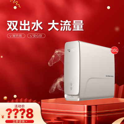 史密斯门店在售双出水净水机