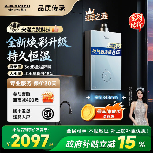 AO史密斯小精钢热水器TCS5/TCA1