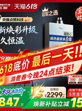 【小精钢TCS5】AO史密斯佳尼特耐用恒温安静燃气热水器TCA1/PC0