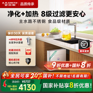 AO史密斯佳尼特家用加热一体直饮1800F3净水器 政府补贴20%
