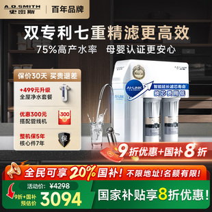 AO史密斯家用高水效直饮机R2000HWi净水器 政府补贴20%
