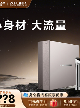 【门店在售】AO史密斯净水器家用过滤器能出开水高水效DR1600SS12
