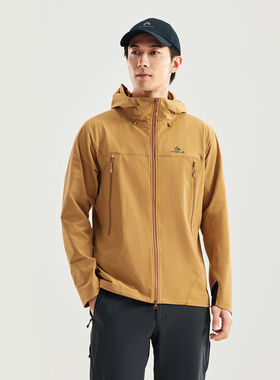 【海狮2.0软壳衣】拓路者男士秋季防风保暖考杜拉外套徒步登山服