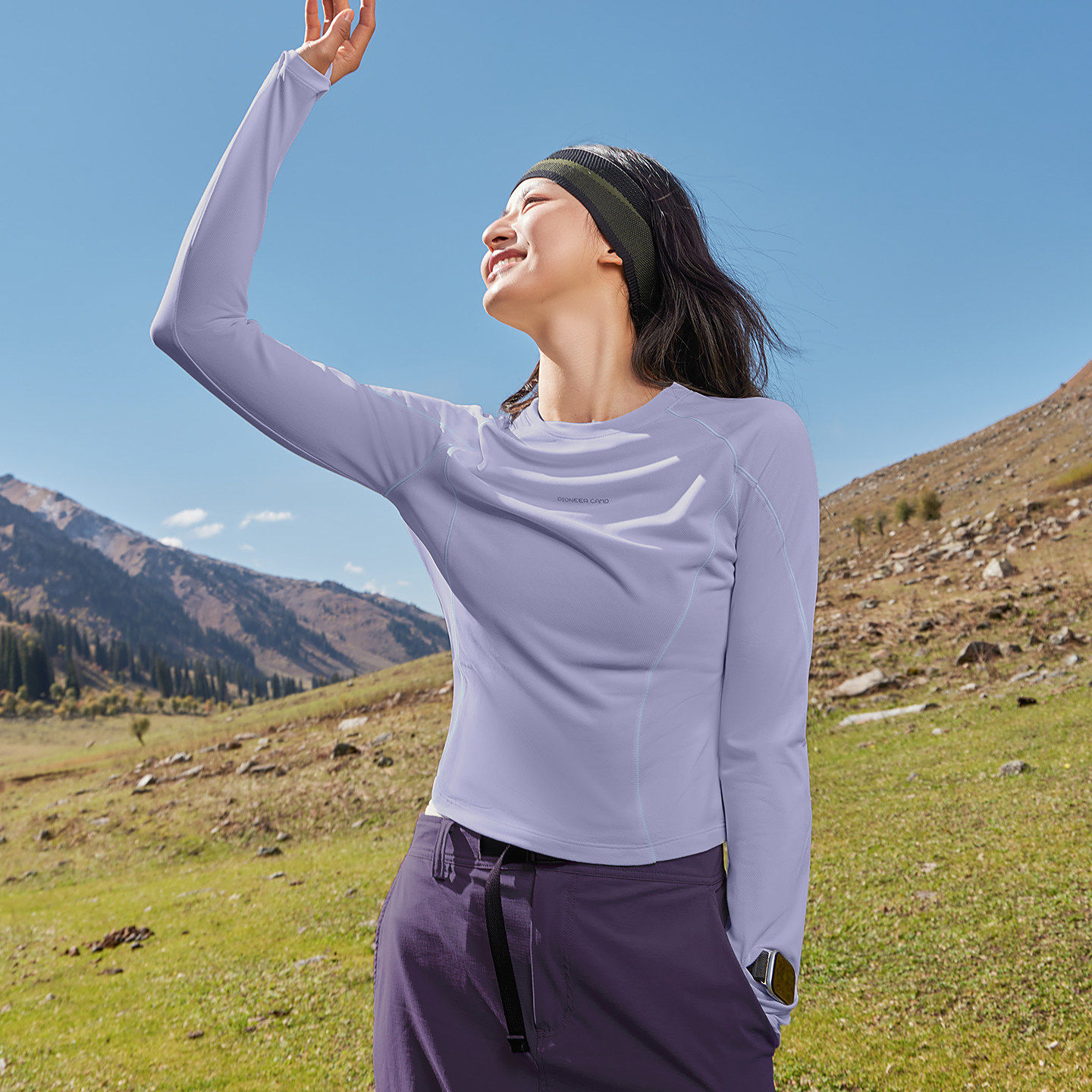 拓路者网眼速干跑步长袖t恤女秋冬圆领修身显瘦训练服贴身层上衣,女装/女士精品,T恤,淘宝优惠券,粉丝福利购,淘宝优惠卷