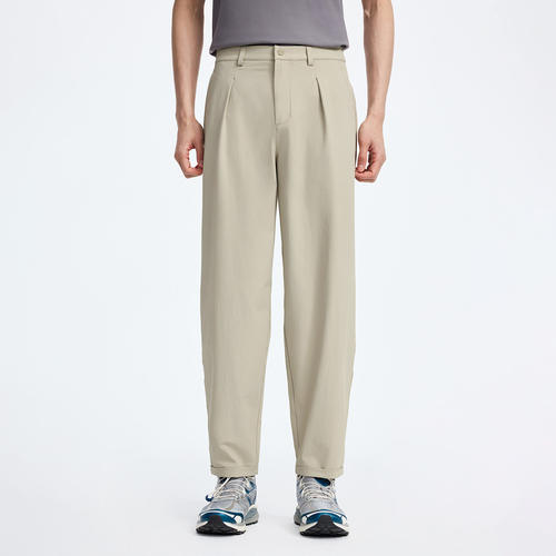 拓路者男户外轻薄直筒通勤九分裤