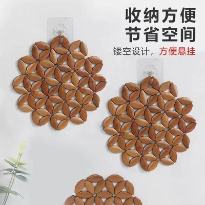 家用竹隔热垫防烫大号套装