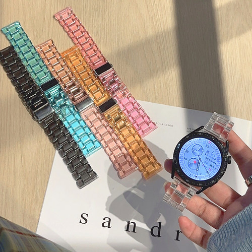 透明树脂冰川链条表带