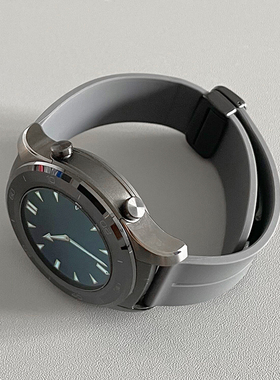 硅胶磁吸质感纯色适用GT3华为4pro手表gt6新款watch3表带22通用20