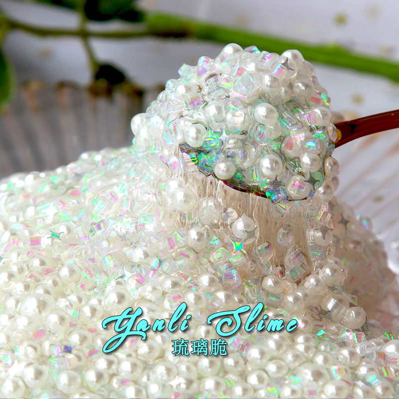 琉璃脆史莱姆成品手工仙气解压
