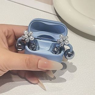 Freeclip1/2代精致百搭甜美珍珠耳机钻扣耳夹耳饰配饰小众原创