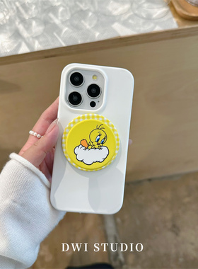 DWI STUDIO可爱趣味崔迪液态硅胶磁吸支架手机壳16promax/14适用苹果15pro/17promax/13新款iPhone16壳17pro