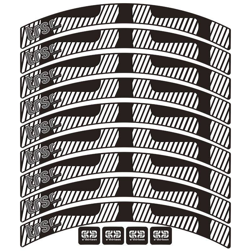 e.thirteen trsr山地车轮组贴e13自行车轮毂装饰单车轮组贴纸防水