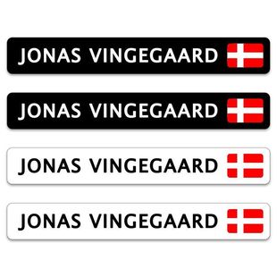 温格高环法姓名贴纸公路车架头盔车贴防水定制珍宝车队Vingegaard