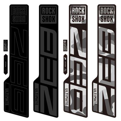 2023新款ZEB Ultimate前叉贴纸山地车贴防水反光贴单车Select+