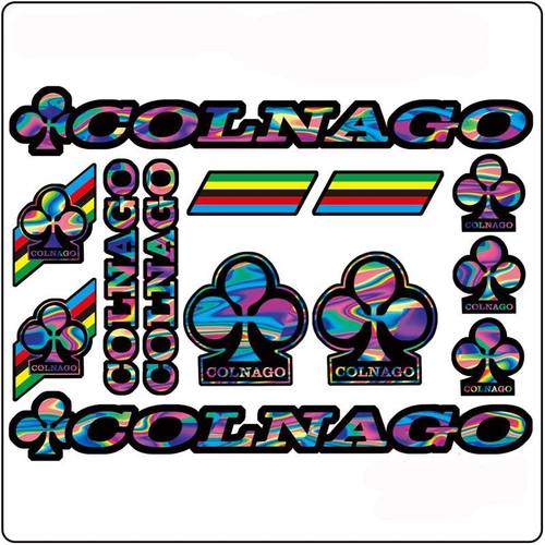 COLNAGO-12 意大利梅花车架贴山地车换色贴纸公路自行车改装贴纸