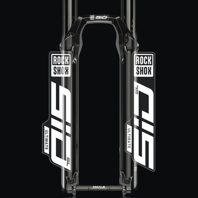 2021 rockshox sid SL前叉贴纸自行车山地车前叉改装装饰防水耐磨