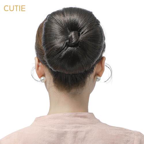 优质发丝手工盘发髻CUTIE
