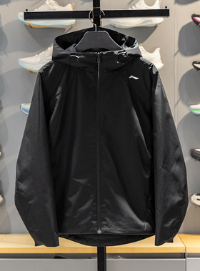 李宁女子运动风衣2026春新款健身防泼水防风防晒宽松外套AFDW102