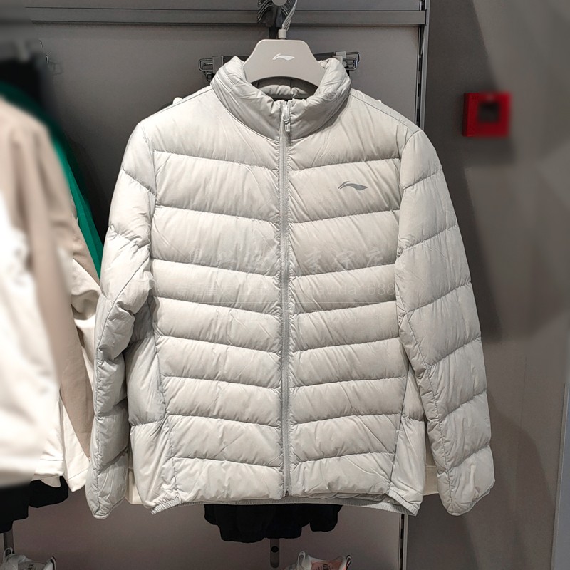 Lining/李宁健身男90%鸭绒羽绒服