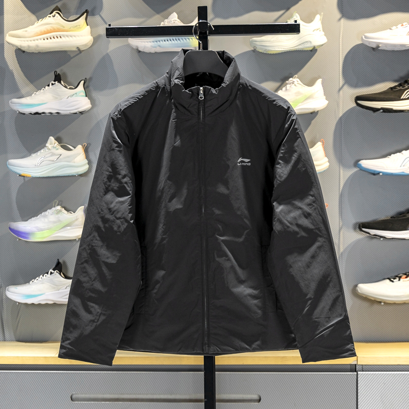 【轻薄短羽绒服】李宁男80%鸭绒